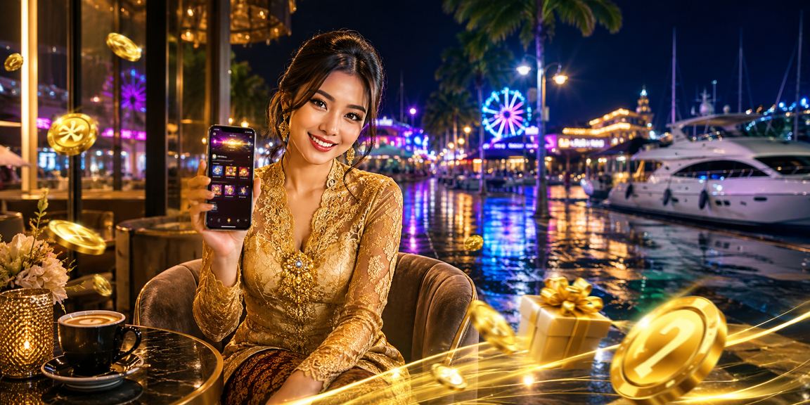 Pengguna Langkawi menikmati bonus deposit pertaruhan sukan bergaya kebaya tradisional